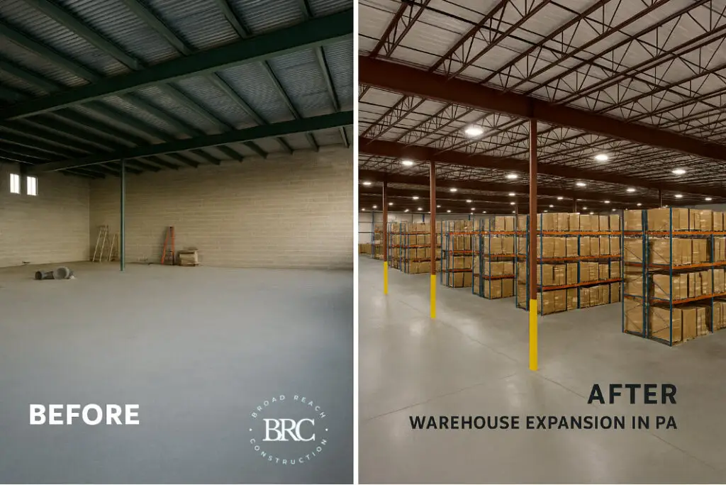 warehouse renovation Scranton,,PA