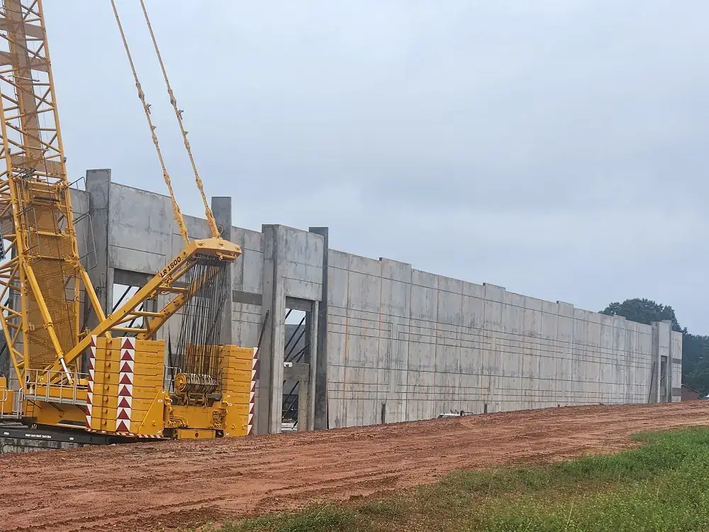 warehouse construction Huntersville