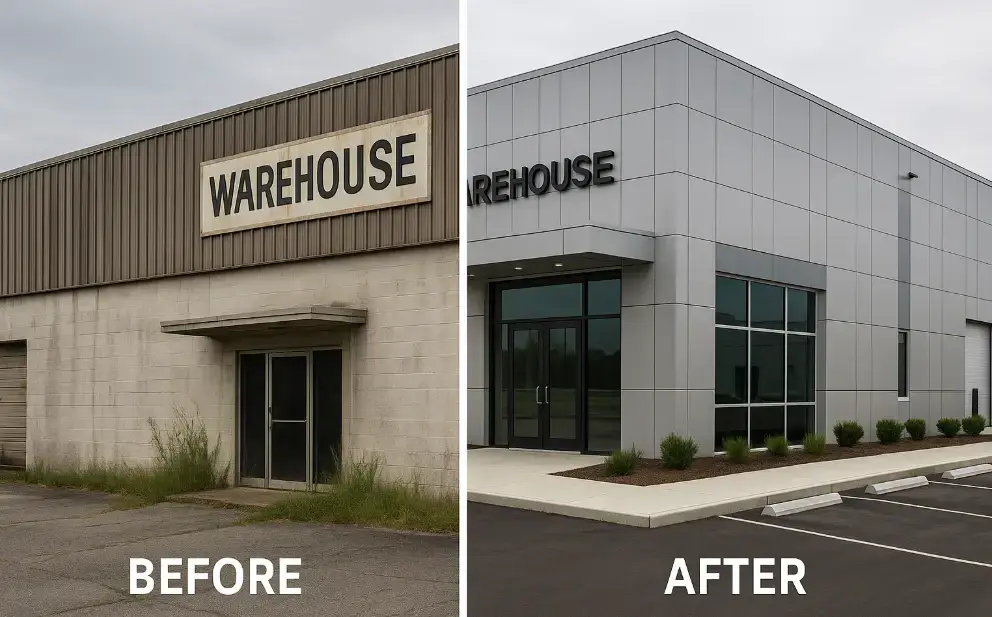 Warehouse construction